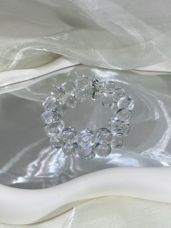 Clear Quartz Bubble Bracelet NO. 0130