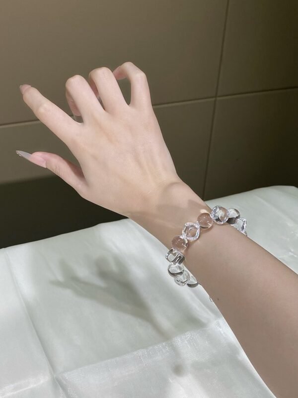 Clear Quartz Bubble Bracelet NO. 0130