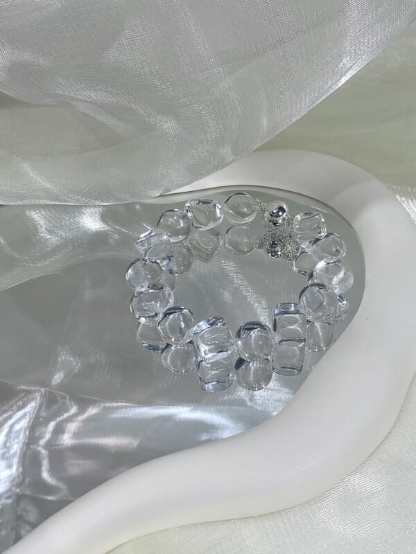 Clear Quartz Bubble Bracelet NO. 0130