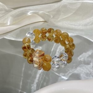 hc-0131-75d6b831deae7f6e0d00089cbabd6880.jpg Citrine Sugar-Cube Bracelet NO. 0131