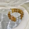 Citrine Sugar-Cube Bracelet NO. 0131