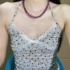 Amethyst Bubble Necklace NO. 0132