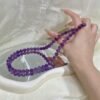 Amethyst Bubble Necklace NO. 0132