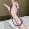 Amethyst Bubble Necklace NO. 0132