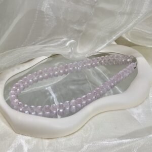 hc-0134-22a5de6d1747bbfbf8ef9146c068173b.jpg Rose Quartz Bubble Necklace NO. 0134