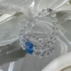 Clear Quartz Bubble Bracelet with Pixiu NO. 0136