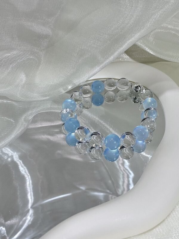 Aquamarine Bubble Bracelet NO. 0137