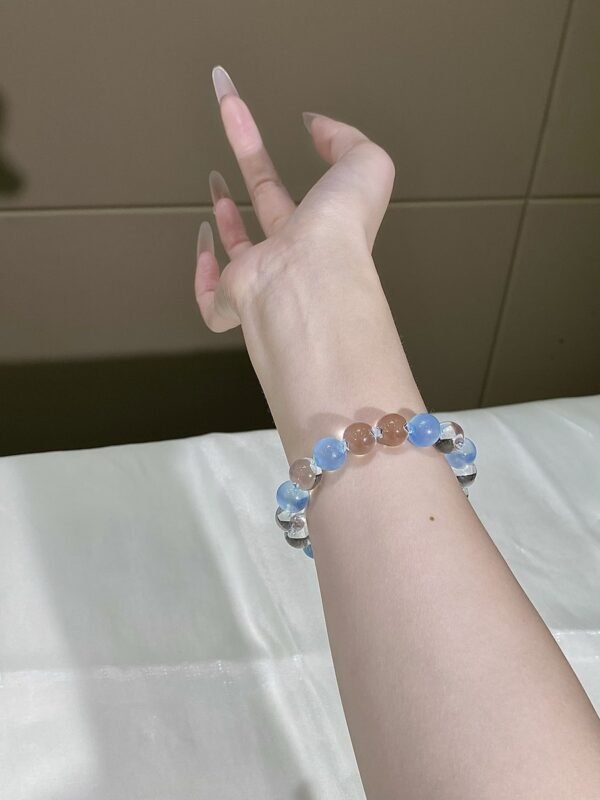 Aquamarine Bubble Bracelet NO. 0137