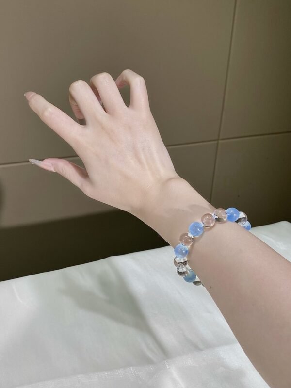 Aquamarine Bubble Bracelet NO. 0137