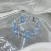Aquamarine Bubble Bracelet NO. 0137