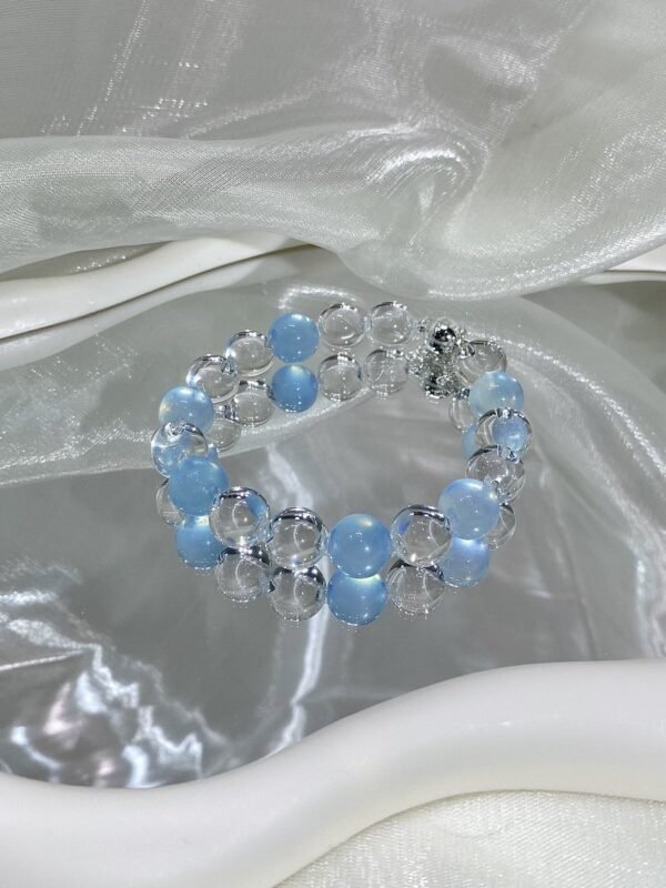 Aquamarine Bubble Bracelet NO. 0137