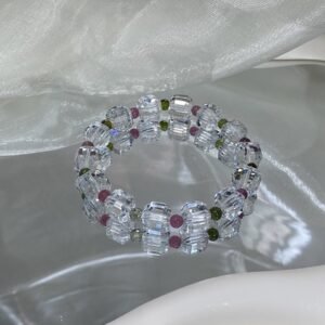 hc-0139-462e35d084dea75e94e6044896932703.jpg Clear Quartz Sugar-Cube Bracelet NO. 0139