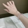 hc-0139-a765d9723724e1650fc51e146f141c65.jpg Clear Quartz Sugar-Cube Bracelet NO. 0139