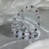 hc-0139-bdc26fc0d630b300420c8dc27a5e7dd4.jpg Clear Quartz Sugar-Cube Bracelet NO. 0139