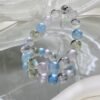 Aquamarine Bubble Bracelet NO. 0141