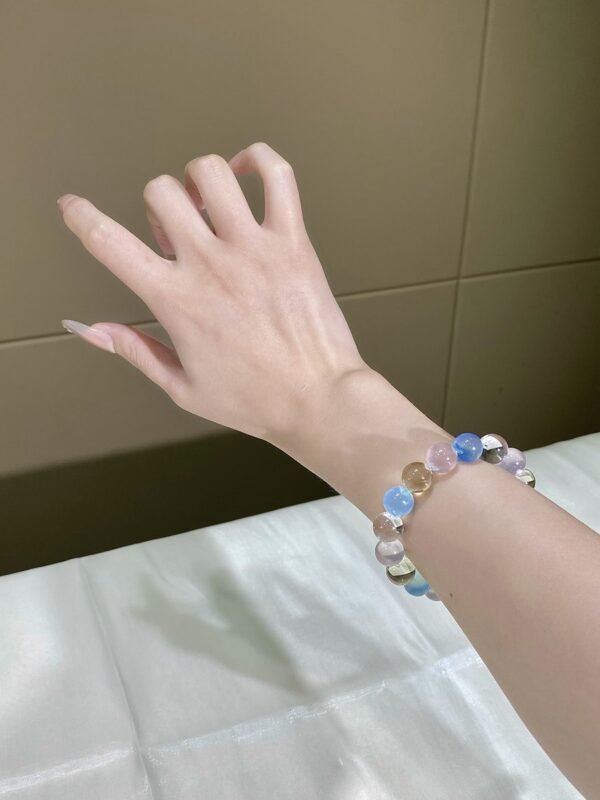 Aquamarine Bubble Bracelet NO. 0141
