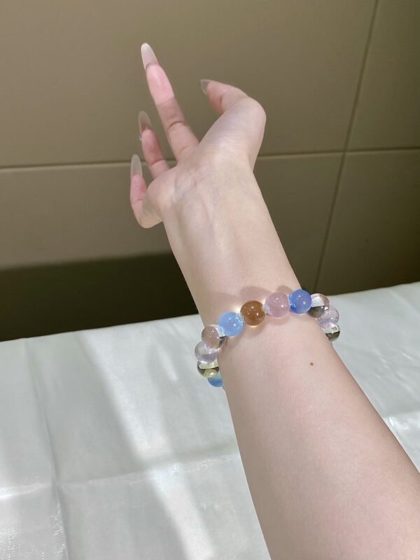 Aquamarine Bubble Bracelet NO. 0141