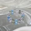 Aquamarine Bubble Bracelet NO. 0141