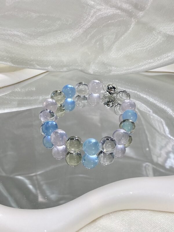 Aquamarine Bubble Bracelet NO. 0141