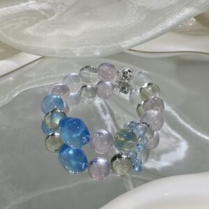 hc-0142-35359e558857efab49c0e63216b69fa3.jpg Aquamarine Bubble Bracelet NO. 0142