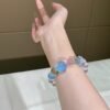 Aquamarine Bubble Bracelet NO. 0142