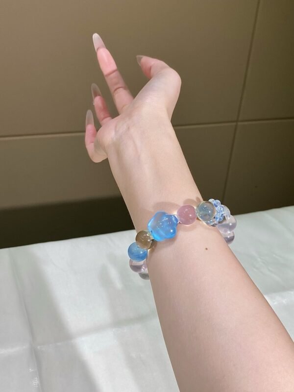 Aquamarine Bubble Bracelet NO. 0142