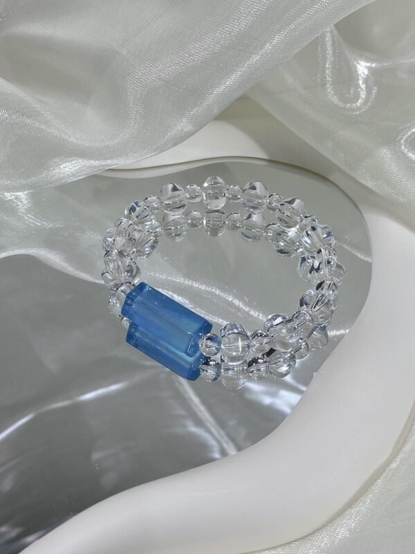 hc-0145-bb43cf811fff5caebc75bd68436bd410.jpg Aquamarine Cylinder Bracelet NO. 0145