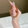 Rutilated Quartz Freeform Bracelet NO. 0149
