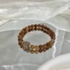 Rutilated Quartz Freeform Bracelet NO. 0149