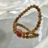 hc-0154-4d09ceda79b7e15e2e9ebbc7f22896d6.jpg Rutilated Quartz Bracelet with Pixiu NO. 0154