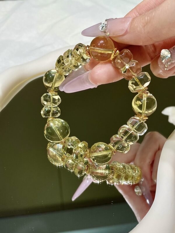 Citrine Freeform Bracelet NO. 0158