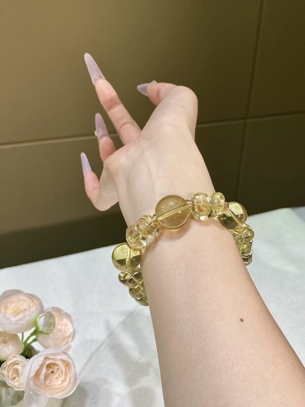 Citrine Freeform Bracelet NO. 0158
