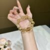 Citrine Freeform Bracelet NO. 0158