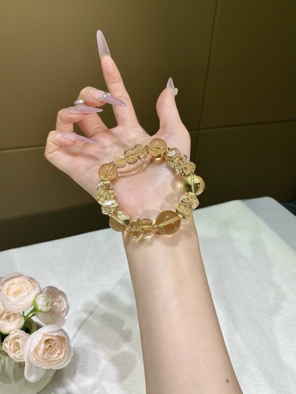 Citrine Freeform Bracelet NO. 0158