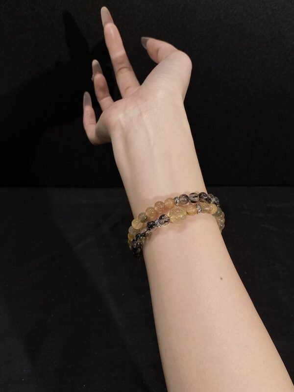 Black Gold Rutile Bracelet NO. 0160