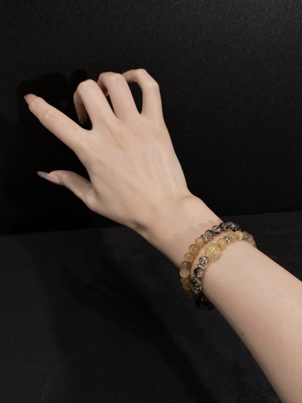 Black Gold Rutile Bracelet NO. 0160