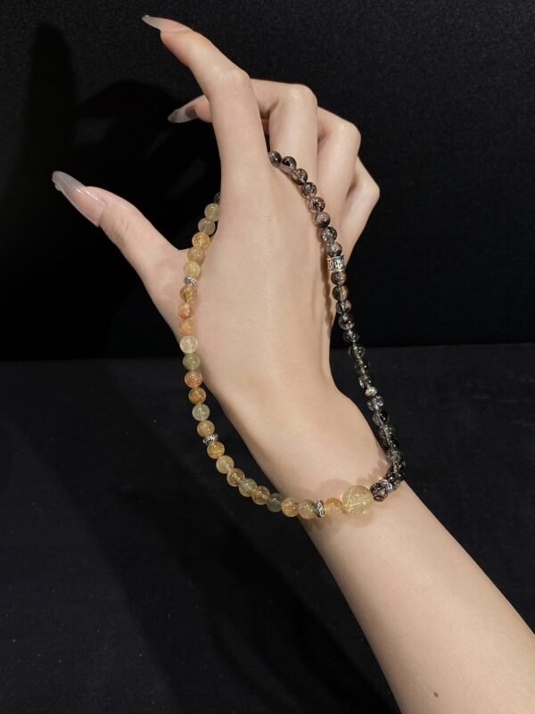 Black Gold Rutile Bracelet NO. 0160
