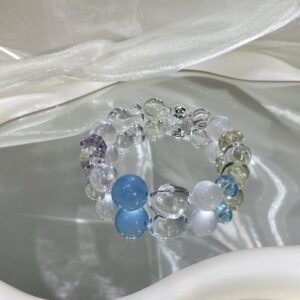 Aquamarine Bubble Bracelet NO. 0161