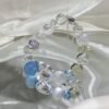 hc-0161-58f5490161fa2b46c9977f522b711167.jpg Aquamarine Bubble Bracelet NO. 0161