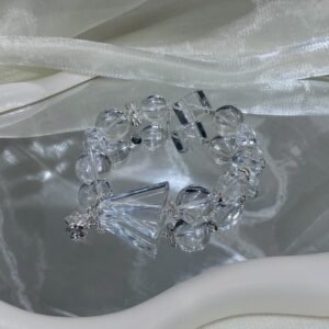 Clear Quartz Freeform Bracelet NO. 0162