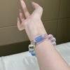 hc-0164-cbe4357af5b517fea74546f6daef3baa.jpg Aquamarine Bubble Bracelet NO. 0164