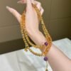 hc-0165-8275c89c62ff541ec627abb2a34cb35a.jpg Citrine Mala Bracelet NO. 0165