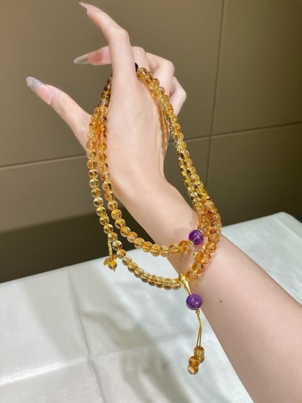 hc-0165-8275c89c62ff541ec627abb2a34cb35a.jpg Citrine Mala Bracelet NO. 0165