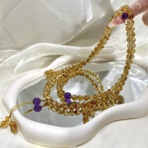 Citrine Mala Bracelet NO. 0165
