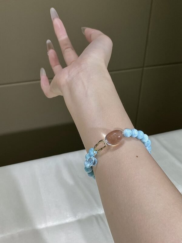Larimar Bubble Bracelet NO. 0167