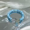 Larimar Bubble Bracelet NO. 0167