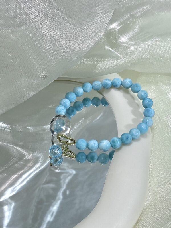 Larimar Bubble Bracelet NO. 0167