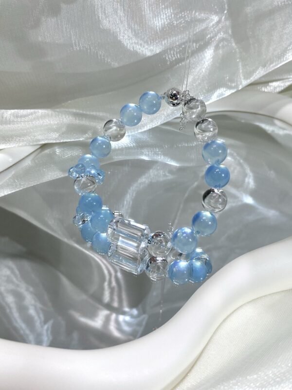 hc-0170-43b9c08c59a71e75ba521e056e13c404.jpg Aquamarine Bubble Bracelet NO. 0170