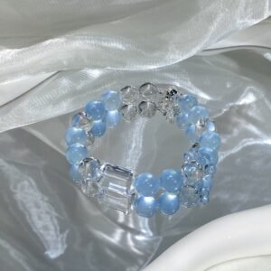 Aquamarine Bubble Bracelet NO. 0170