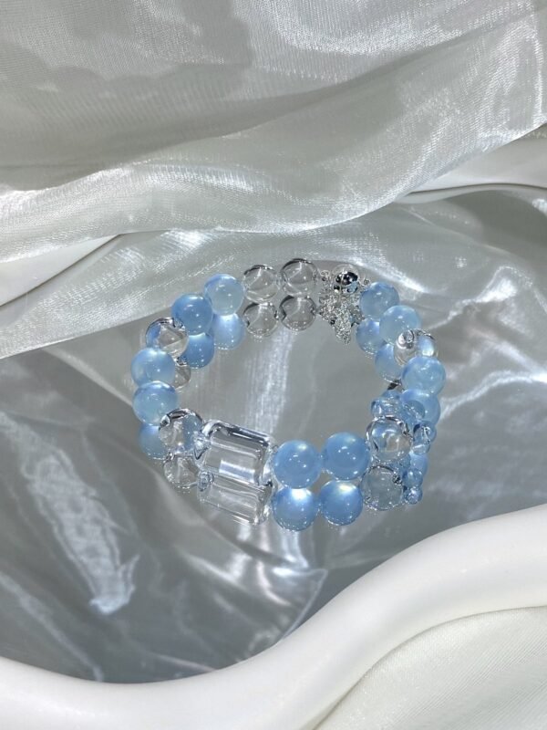 hc-0170-8b29e45e3e4ebaa7deab927e68e9b576.jpg Aquamarine Bubble Bracelet NO. 0170